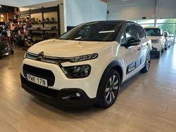 Vit Begagnad 2024 Citroën C3 PureTech Halvkombi | 188 000 kr (Marknadspris)