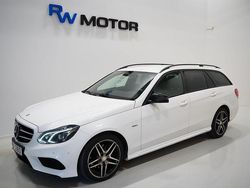 Vit Begagnad 2015 Mercedes E220 AMG Kombi | 189 800 kr (Marknadspris)