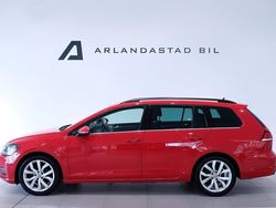 Röd Begagnad 2017 VW Golf VII Kombi | 134 800 kr (Marknadspris)