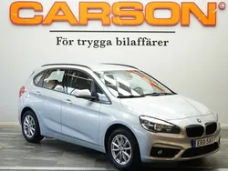 Silver Begagnad 2015 BMW 218 Active Tourer Advantage Minibuss | 129 900 kr (Marknadspris)