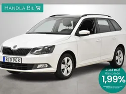 Vit Begagnad 2017 Skoda Fabia Style Kombi | 134 900 kr (Dyr)