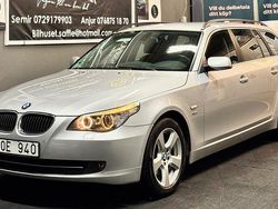 Ljusgrå (grå) Begagnad 2009 BMW 525 Kombi | 79 900 kr (Dyr)