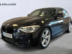 Svart Begagnad 2014 BMW 116 M Sport Halvkombi | 132 900 kr (Marknadspris)