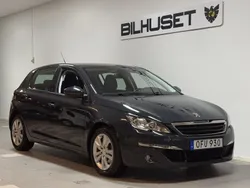 Mörkgrå Begagnad 2016 Peugeot 308 Active Halvkombi | 84 900 kr (Bra pris)