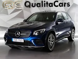Blå Begagnad 2018 Mercedes GLC350 AMG SUV | 348 900 kr (Dyr)