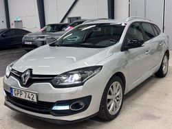 Silver Begagnad 2015 Renault Mégane GrandTour LIMITED Kombi | 99 900 kr (Dyr)
