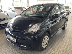 Svart Begagnad 2013 Toyota Aygo Halvkombi | 49 900 kr (Marknadspris)