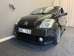 Svart Begagnad 2004 Citroën C2 VTR Sport Halvkombi | 19 900 kr (Bra pris)