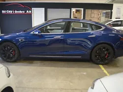 Blå Begagnad 2019 Tesla Model S Performance Sedan | 559 900 kr (Dyr)