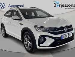 Vit Begagnad 2022 VW Taigo R-line SUV | 249 000 kr (Lite dyr)
