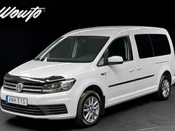 Vit Begagnad 2019 VW Caddy Maxi Life Life Minibuss | 299 800 kr