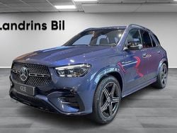 Blå Ny 2025 Mercedes GLE350 SUV | 1 092 400 kr (Marknadspris)