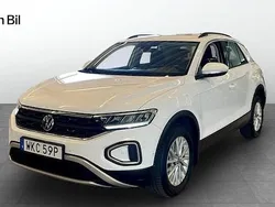 Vit Begagnad 2022 VW T-Roc Life SUV | 249 900 kr (Bra pris)