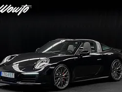 Svart Begagnad 2017 Porsche 911 Targa 4S Cab | 1 429 800 kr