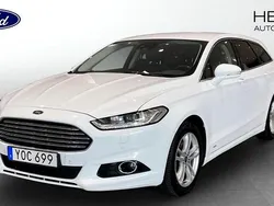 Vit (white) Begagnad 2017 Ford Mondeo Titanium Kombi | 149 900 kr (Marknadspris)