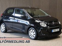 Svart Begagnad 2016 Citroën C1 Halvkombi | 79 900 kr (Lite dyr)