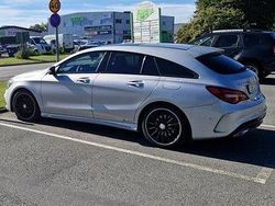 Silver Begagnad 2017 Mercedes CLA220 Shooting Brake AMG Kombi | 198 000 kr (Marknadspris)