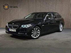Svart Begagnad 2016 BMW 520 Kombi | 174 500 kr (Marknadspris)