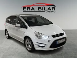 Vit Begagnad 2014 Ford S-MAX Business Edition Minibuss | 99 800 kr (Marknadspris)