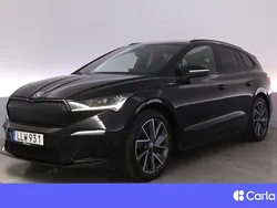 Svart Begagnad 2021 Skoda Enyaq iV SportLine SUV | 324 900 kr (Marknadspris)