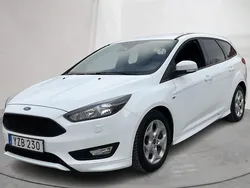 Vit Begagnad 2018 Ford Focus ST-Line | 119 800 kr (Bra pris)