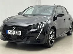 Svart Begagnad 2021 Peugeot e-208 GT Halvkombi | 189 000 kr
