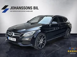 Svart Begagnad 2017 Mercedes C220 Avantgarde Kombi | 219 900 kr (Marknadspris)