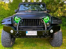 Svart Begagnad 2008 Jeep Wrangler Unlimited SUV | 240 000 kr (Marknadspris)
