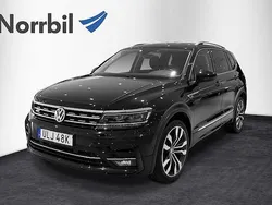 Svart Begagnad 2019 VW Tiguan Allspace R-line SUV | 304 900 kr (Marknadspris)