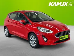 Röd Begagnad 2020 Ford Fiesta Titanium Halvkombi | 149 700 kr (Marknadspris)