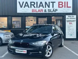 Svart Begagnad 2013 BMW 116 Sport Line Halvkombi | 94 700 kr (Bra pris)
