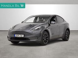 Grå Begagnad 2021 Tesla Model Y Long Range AWD SUV | 339 900 kr (Marknadspris)
