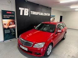 Ljusröd Begagnad 2008 Mercedes C180 Kombi | 52 900 kr (Bra pris)