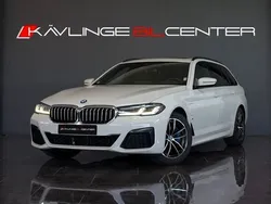 Vit Begagnad 2021 BMW 530e M Sport Kombi | 379 900 kr (Lite dyr)