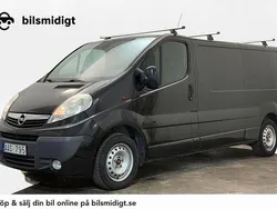 Svart Begagnad 2012 Opel Vivaro Van | 89 900 kr (Marknadspris)
