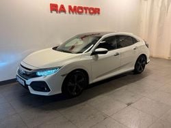 Vit Begagnad 2017 Honda Civic Halvkombi | 159 900 kr (Marknadspris)