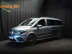Grå Begagnad 2022 Mercedes V300 AMG Minibuss | 679 700 kr (Bra pris)