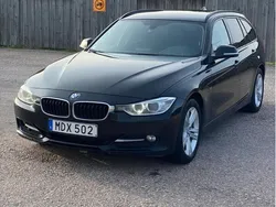 Svart Begagnad 2013 BMW 320 Sport Line Kombi | 93 900 kr (Marknadspris)