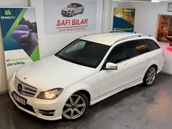 Vit Begagnad 2013 Mercedes C220 AMG Kombi | 119 900 kr (Marknadspris)