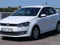 Vit samma som bilen Begagnad 2010 VW Polo Halvkombi | 94 800 kr (Lite dyr)