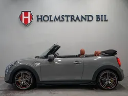 Grå Begagnad 2019 Mini John Cooper Works Cabriolet Chili Cab | 299 900 kr