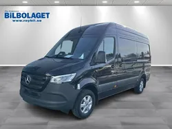Svart Ny 2025 Mercedes Sprinter Van | 693 750 kr (Marknadspris)