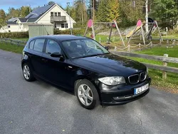 Svart Begagnad 2008 BMW 118 Advantage Halvkombi | 46 500 kr (Lite dyr)