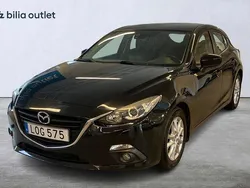 Svart Begagnad 2014 Mazda 3 Inclusive Halvkombi | 119 800 kr (Marknadspris)