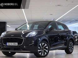 Svart Begagnad 2022 Ford Puma SUV | 204 900 kr (Marknadspris)