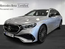 Silver Begagnad 2023 Mercedes E300 AMG Line Premium Kombi | 689 000 kr (Marknadspris)