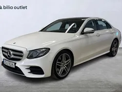 Vit Begagnad 2017 Mercedes E220 AMG line Sedan | 269 000 kr (Marknadspris)