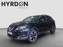Svart Begagnad 2017 Nissan Qashqai SUV | 154 900 kr (Marknadspris)
