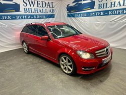Röd Begagnad 2013 Mercedes C220 AMG Kombi | 144 800 kr (Marknadspris)