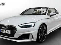 Vit (glaciärvit metallic) Begagnad 2021 Audi A5 Cabriolet Proline Cab | 449 000 kr